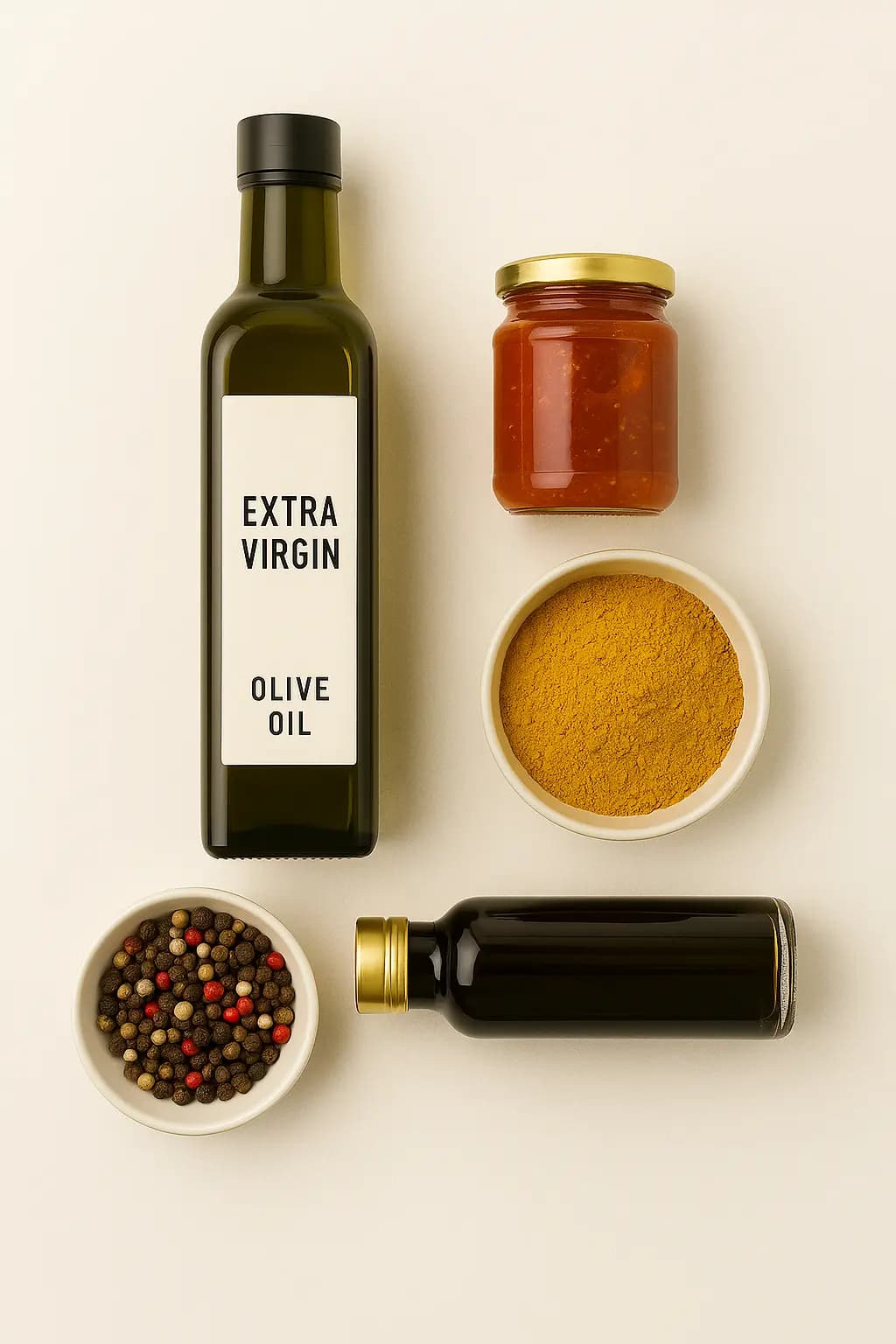 Gewürze, Saucen & Öl