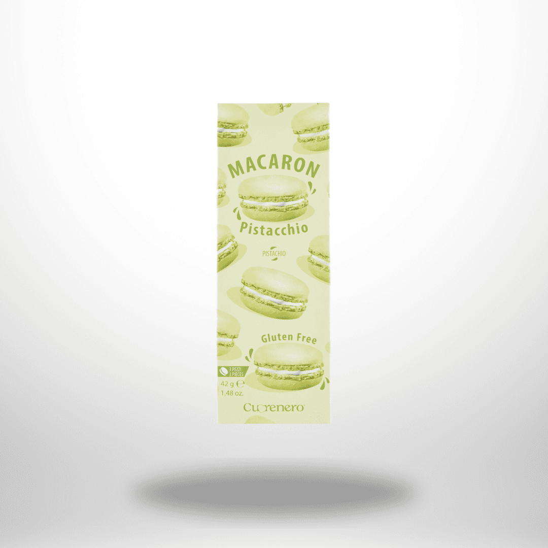Cuorenero Macaron Pistazie (3 Stück)