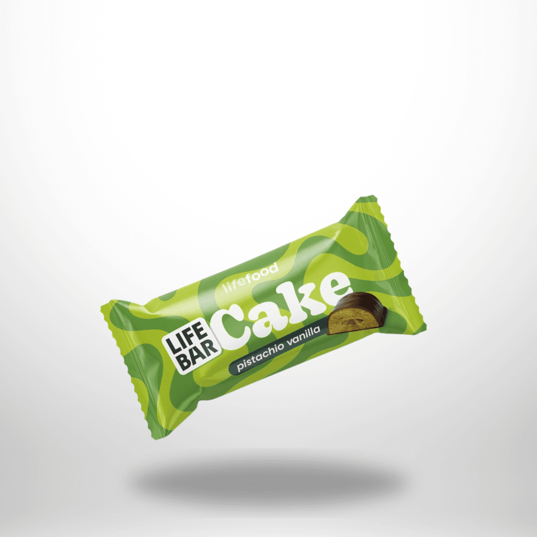 Lifebar Cake Strawberry Caramel Matcha Bio 35g