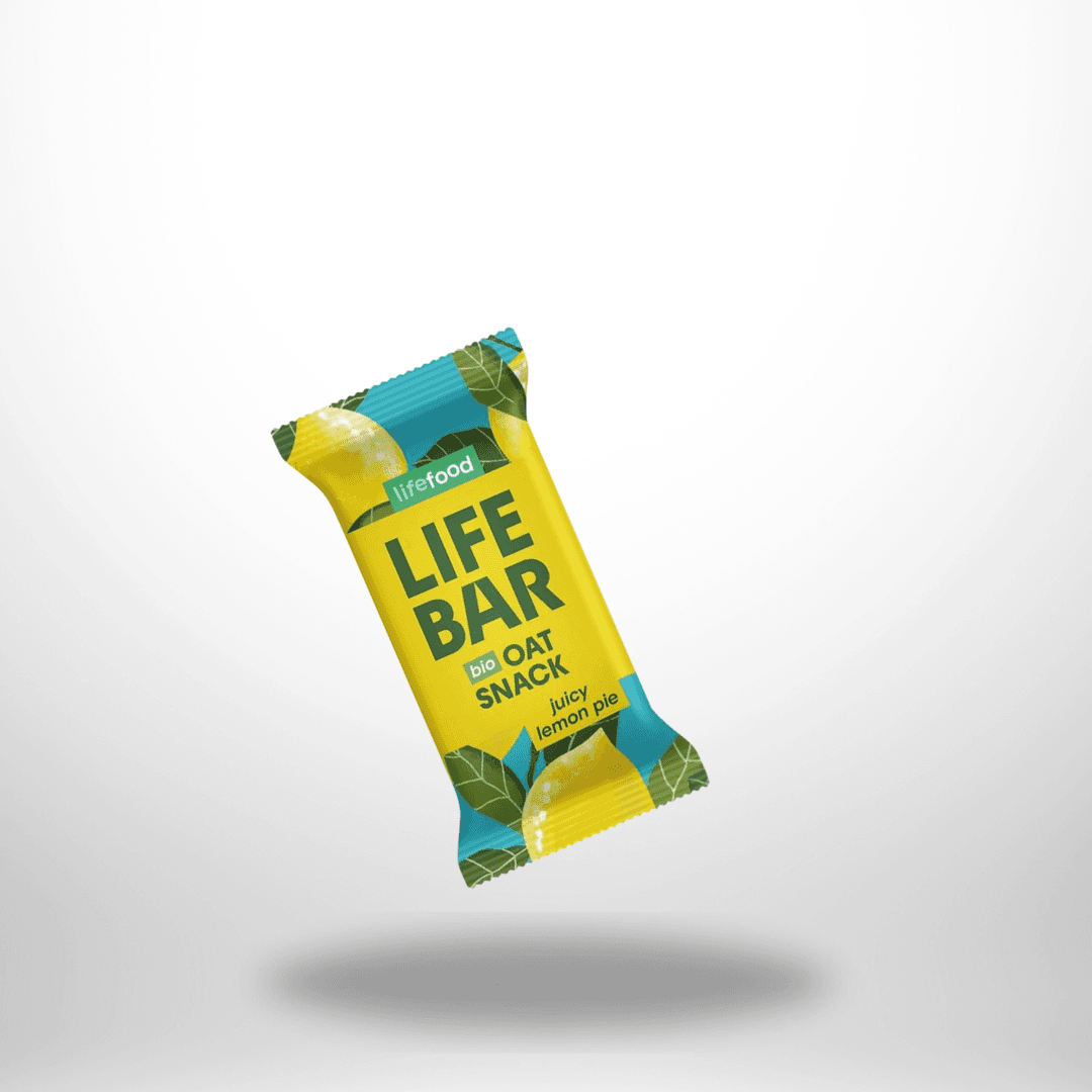 Lifebar OatSnack Juiced Lemon Pie bio glutenfrei (40g)
