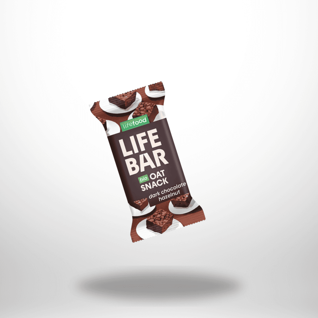Lifebar OatSnack Dark Chocolate Hazelnut bio glutenfrei (40g)