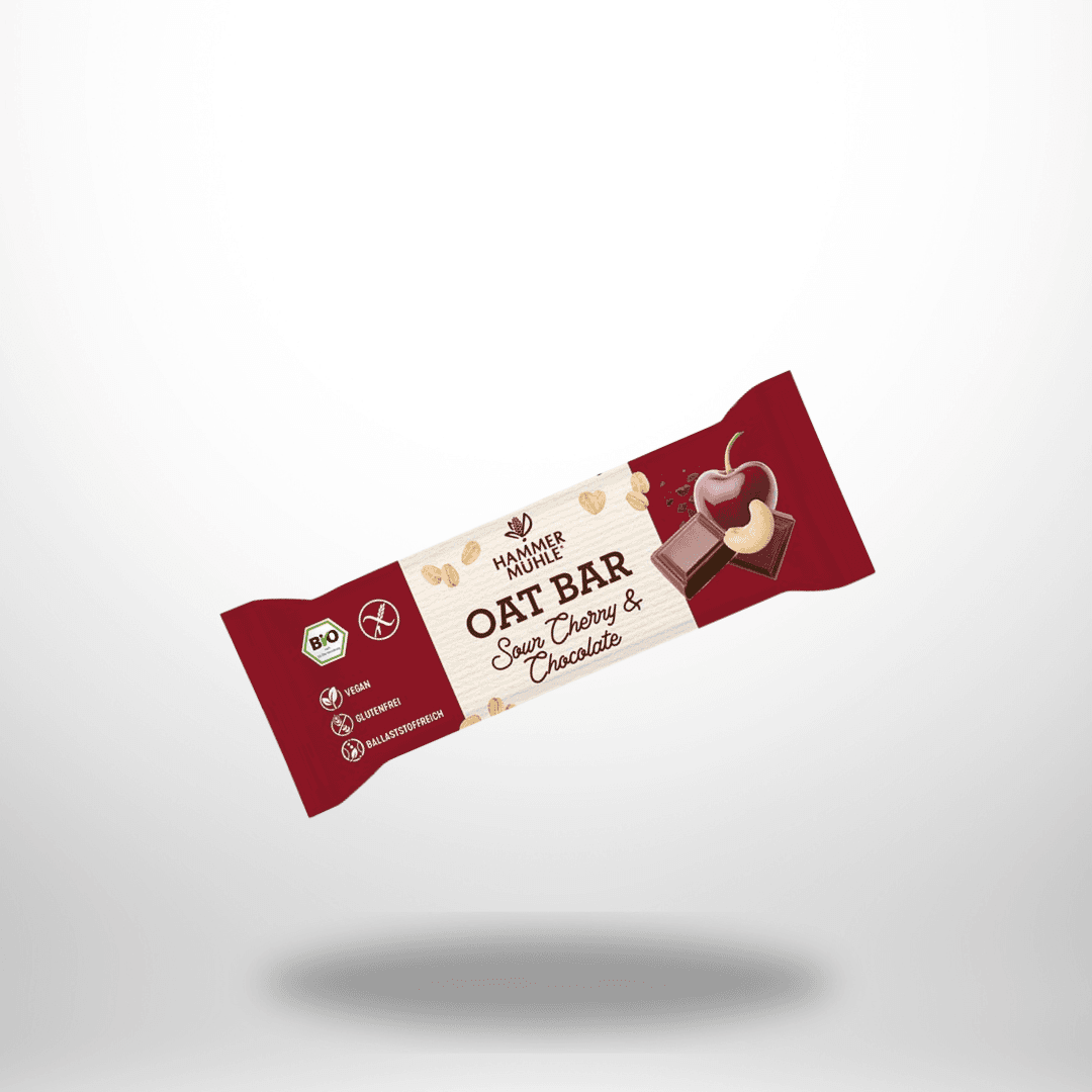 Hammermühle Oat Bar Sour Cherry Chocolate Bio 45g