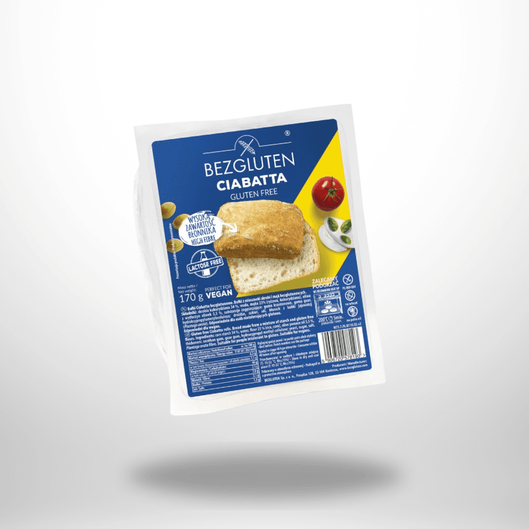 BezGluten Ciabatta Brötchen 170g