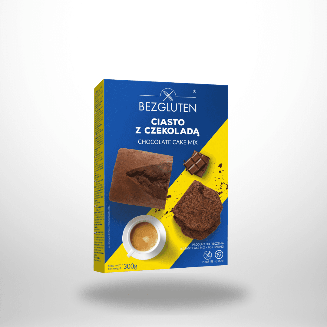 BezGluten Glutenfreier Schokoladenkuchen Kuchen Mix