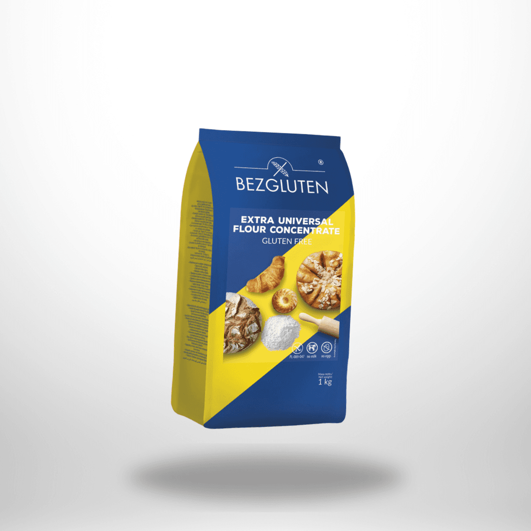 BezGluten Glutenfreies Mehl Extra Universal 1kg