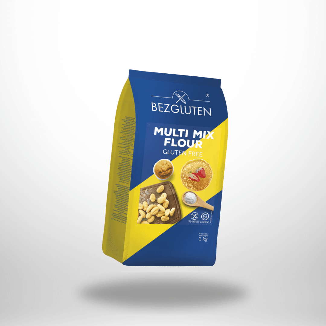 BezGluten MulitMix Mehl für alle Kochanwendungen 1kg