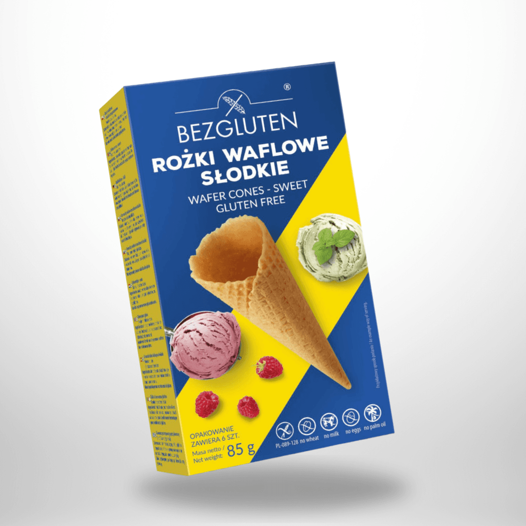 BezGluten Eiswaffeln süß