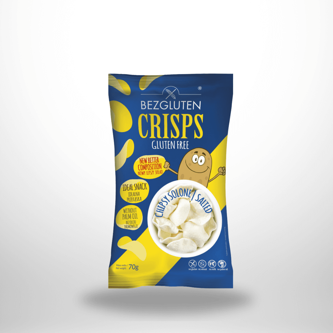 BezGluten Chips gesalzen 70g
