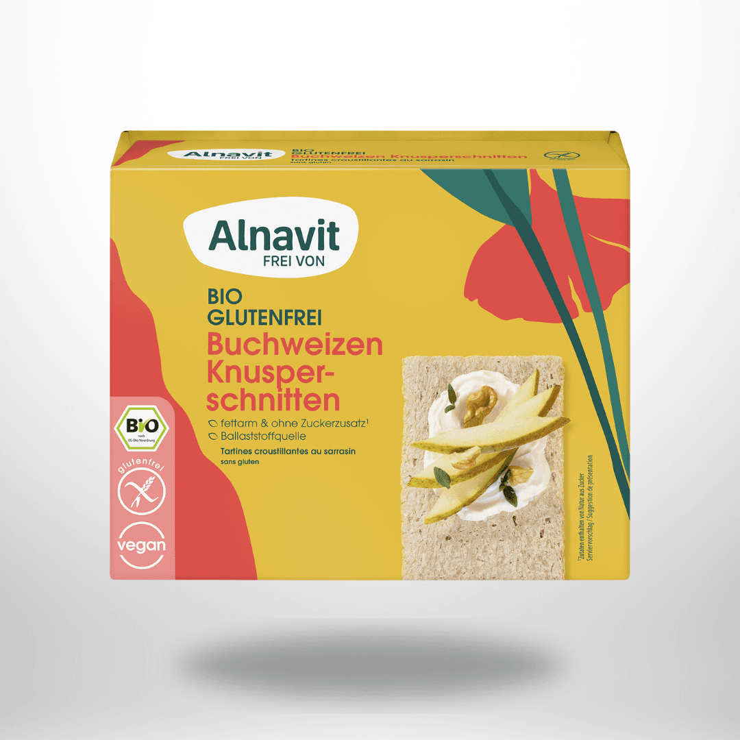 Alnavit Buchweizen Knuperschnitten Bio 150g