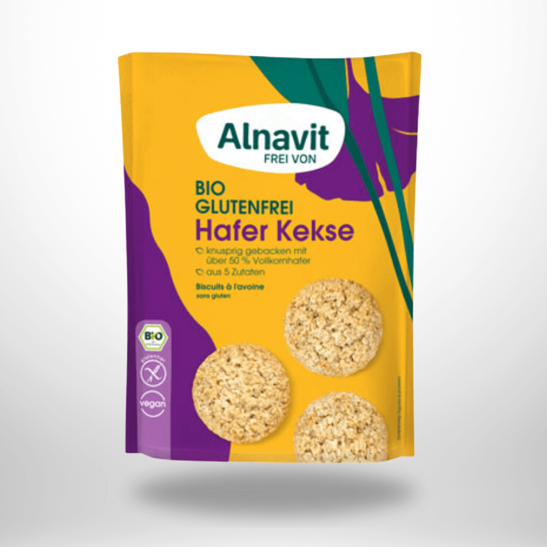 Alnavit Hafer Kekse Bio glutenfrei 125g