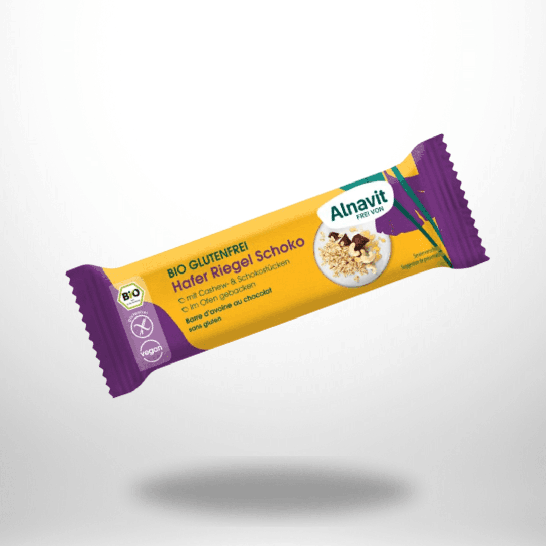 Alnavit Hafer Riegel Schoko Bio 50g