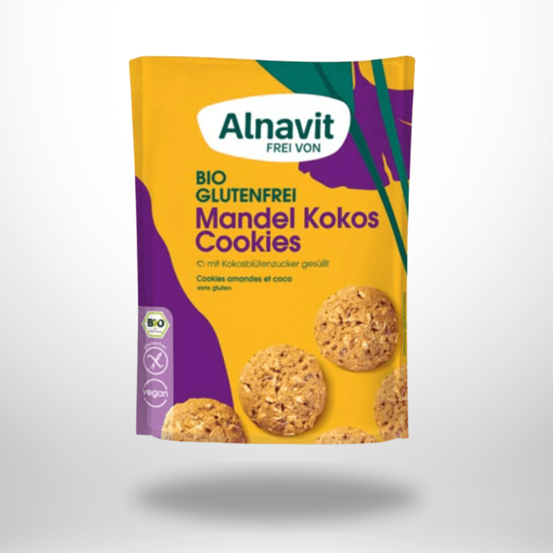 Alnavit Mandel Kokos Cookies Bio glutenfrei 125g