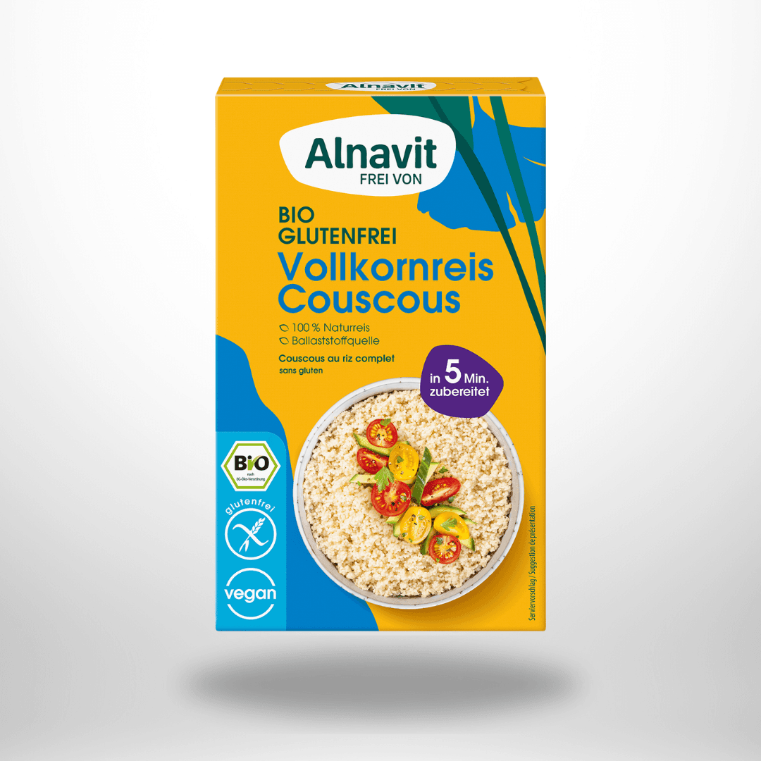 Alnavit Vollkornreis Couscous Bio 300g – Bild 1