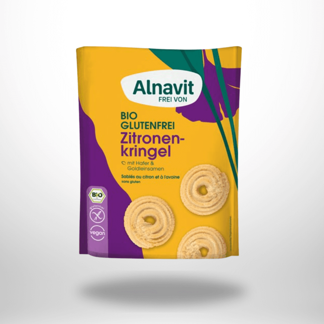 Alnavit Zitronenkringel Bio 125g