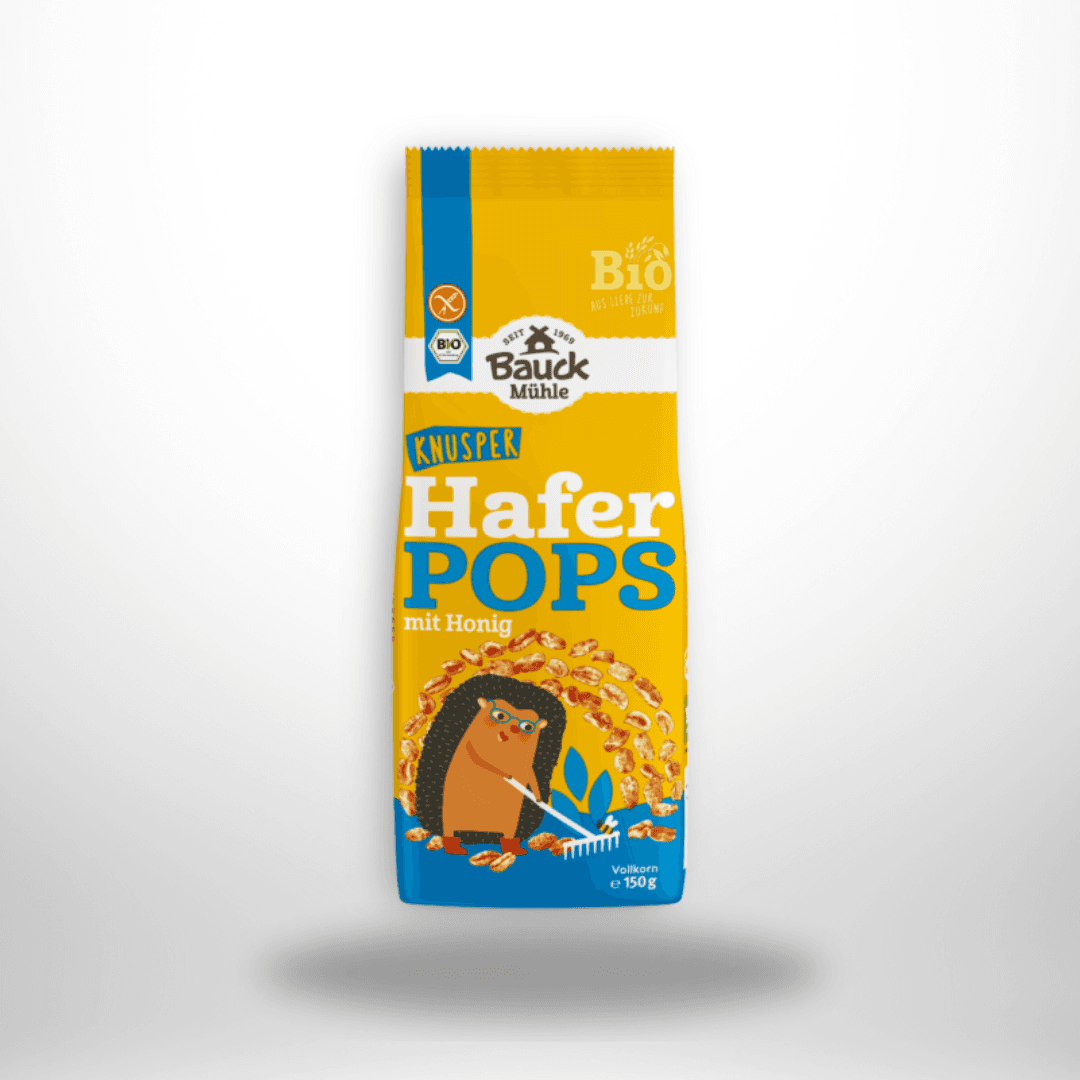 Bauck Haferpops mit Honig Bio 150g