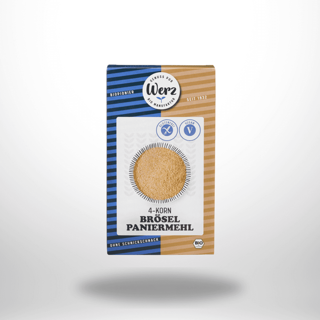 Werz 4-Korn Brösel Paniermehl Bio 200g – Bild 1