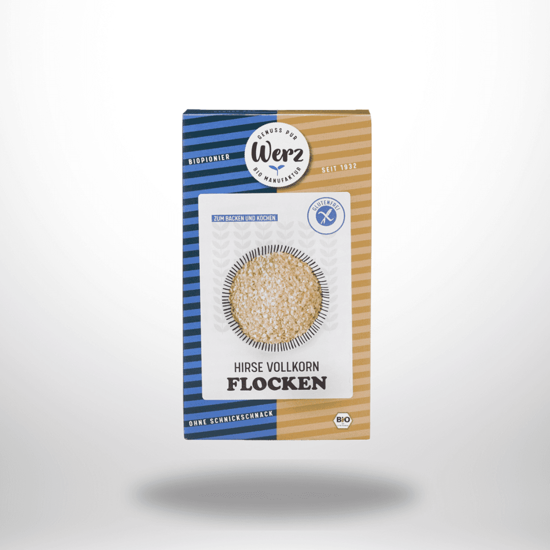 Werz Hirse Vollkorn Flocken Bio 250g