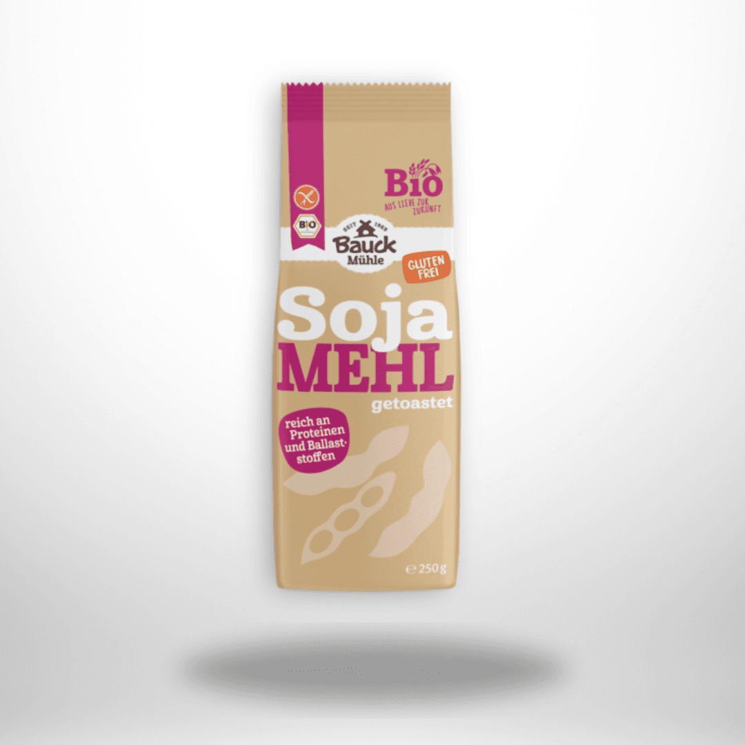 Bauck Sojamehl getoastet Bio 250g – Bild 1