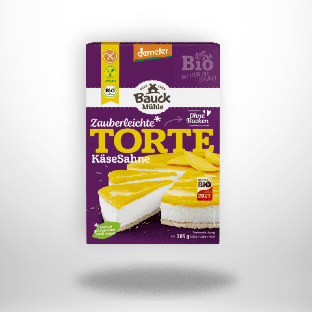 Bauck Backmischung Käse Sahne Torte Bio