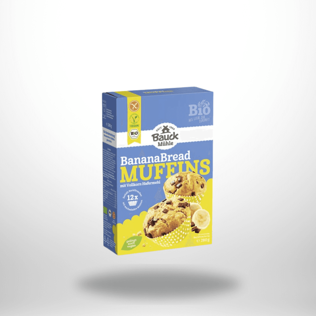Bauck BananaBread Muffins Bio 500g