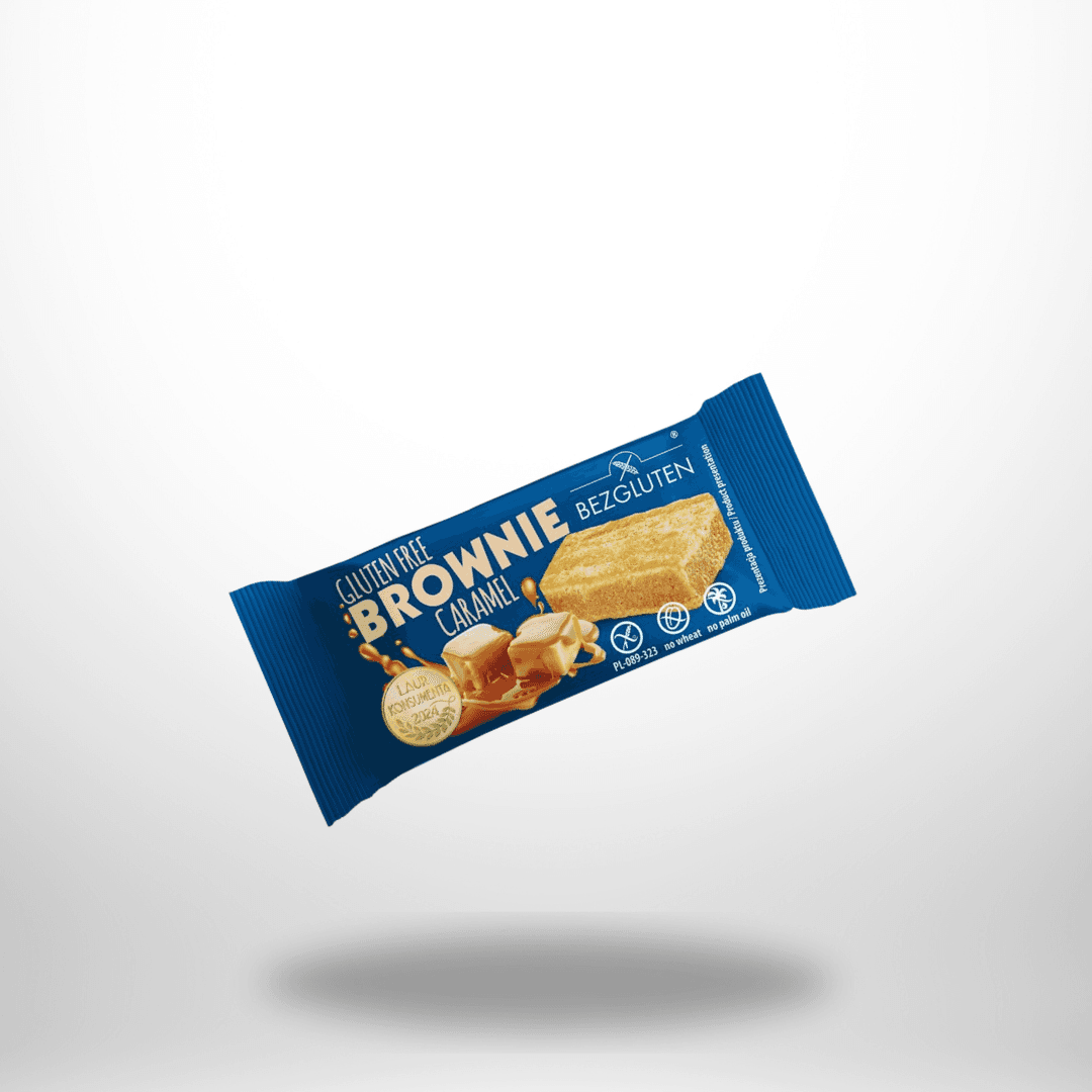 Bezgluten Caramel Brownie 40g