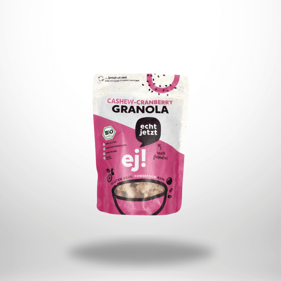 echt jetzt! Cashew Cranberry Bio Granola