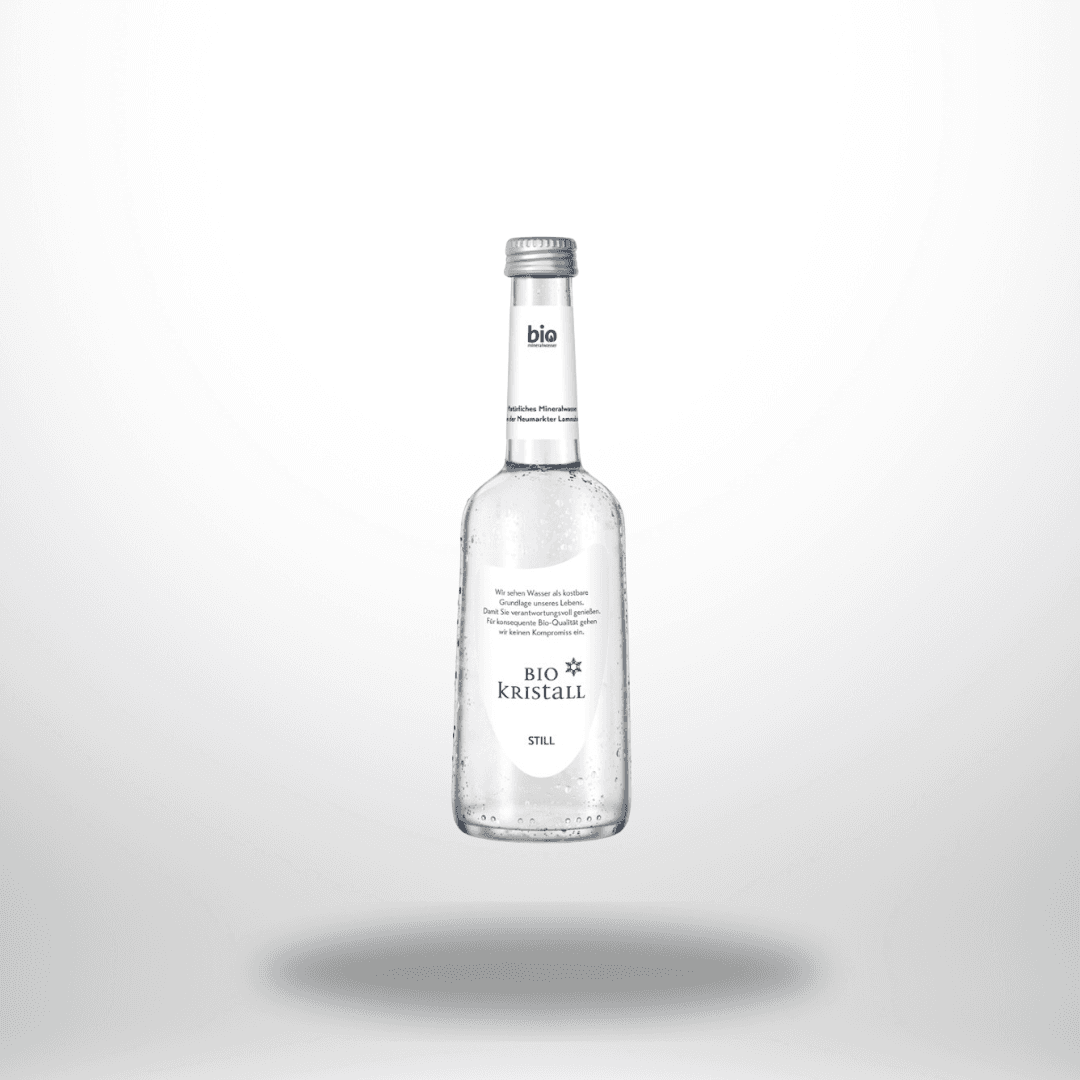 Bio Kristall Mineralwasser Still 0,33l