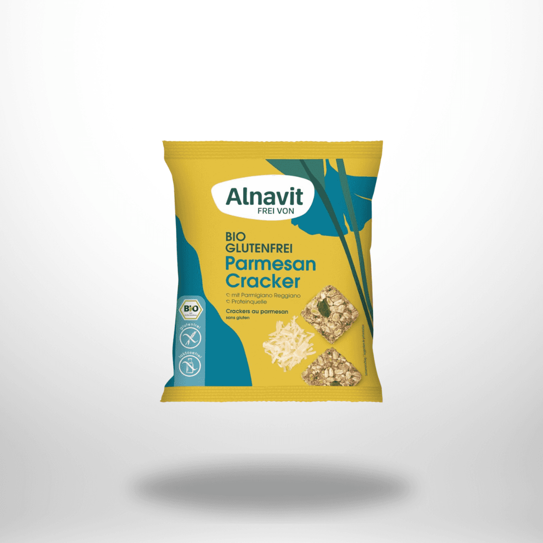 Alnavit Parmesan Cracker Bio glutenfrei 75g