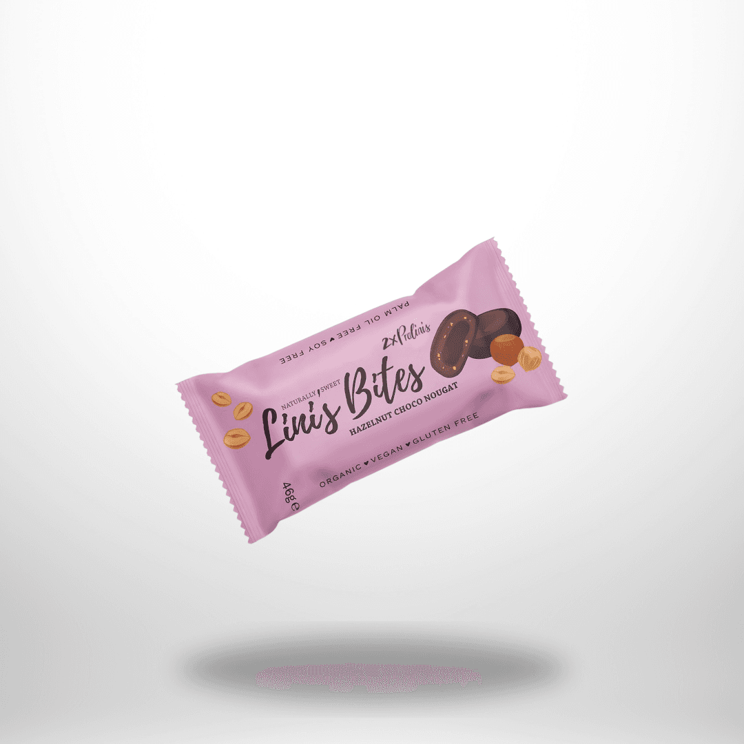 Linis Bites Pralinis Raspberry Almond Caramel Bio 46g