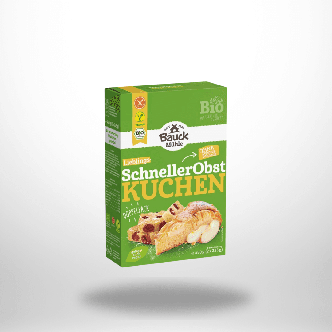 Bauck Backmischung schneller Obstkuchen Bio 400g