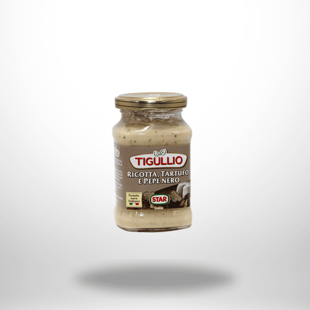 Tigullio Pesto Ricotta. Tartufo e Pepe Nero 185g