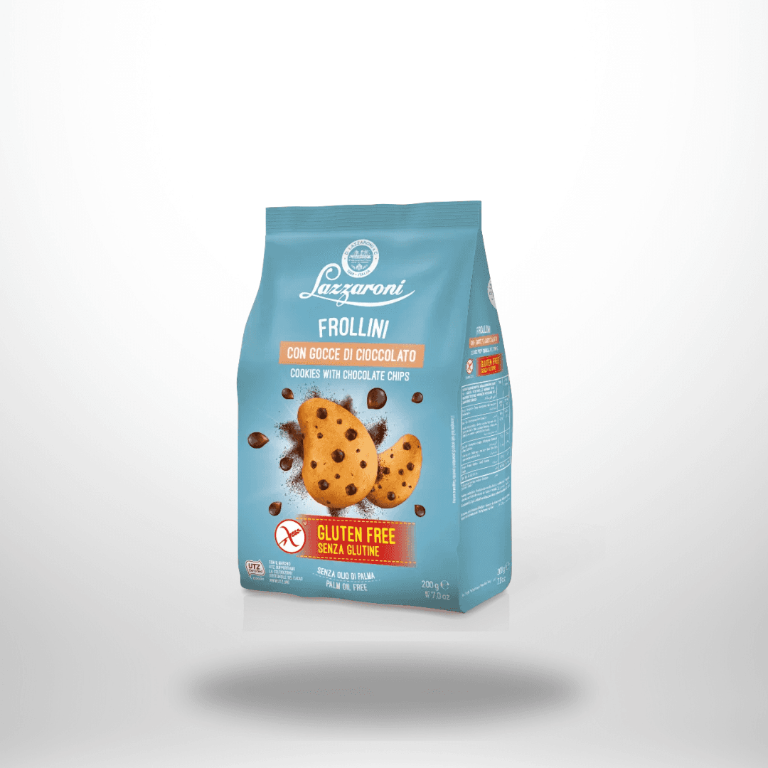 Lazzaroni Frollini con Gocce di Cioccolate 200g – Bild 1