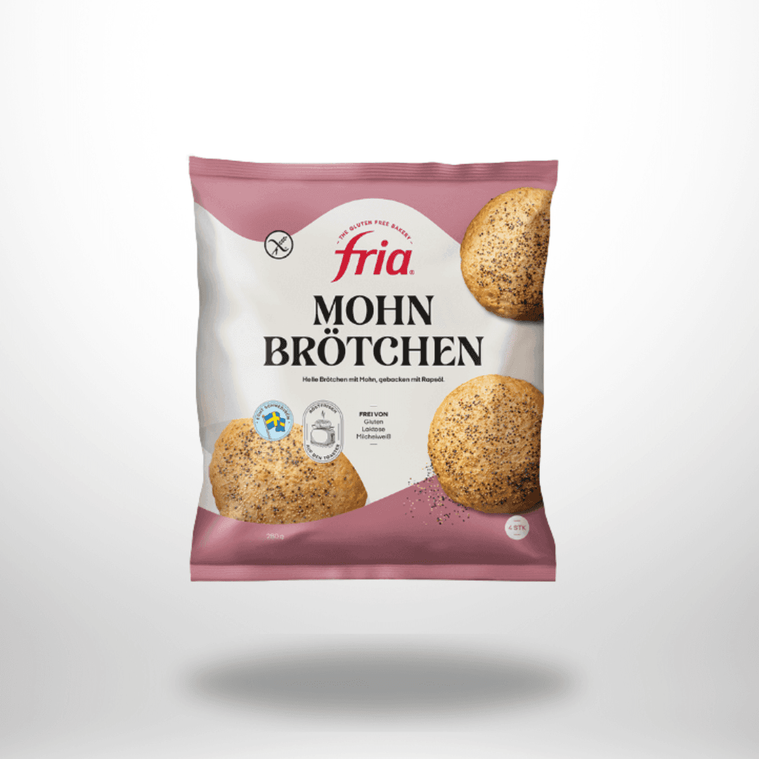 Fria Mohnbrötchen 280g tiefgefroren