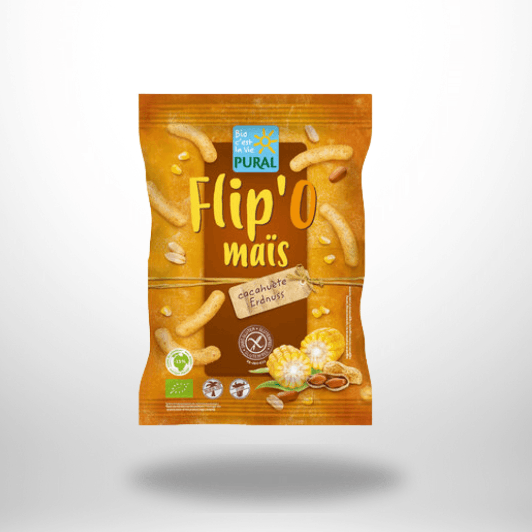 Pural Flip'O Mais Erdnuss Maisflips Bio