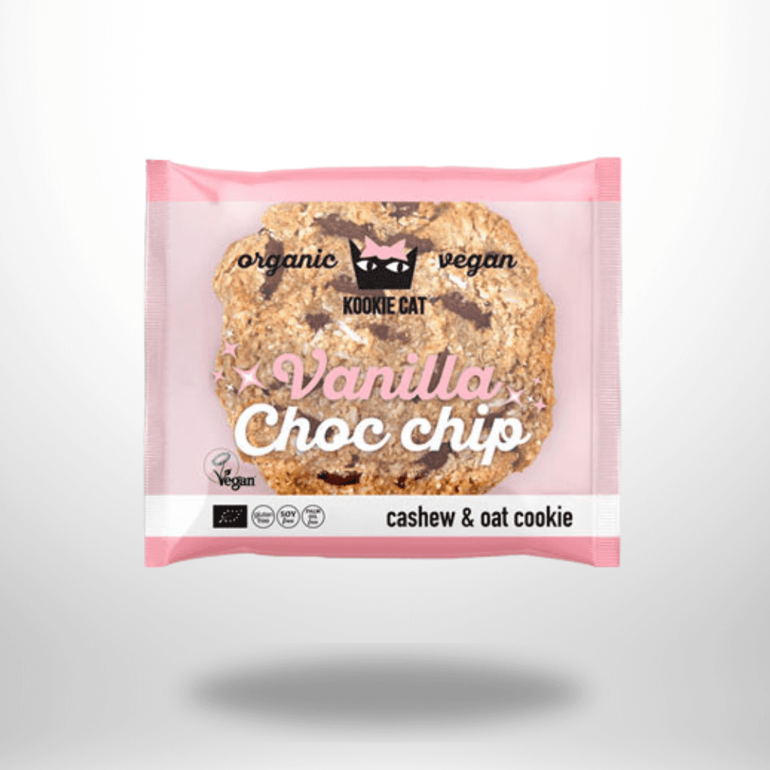 Kookie Cat Vanilla Choc Chip Bio 50g