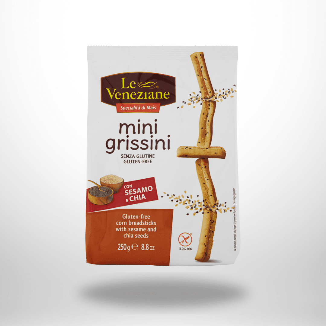 Le Veneziane Mini Grissini Sesam & Chia 250g