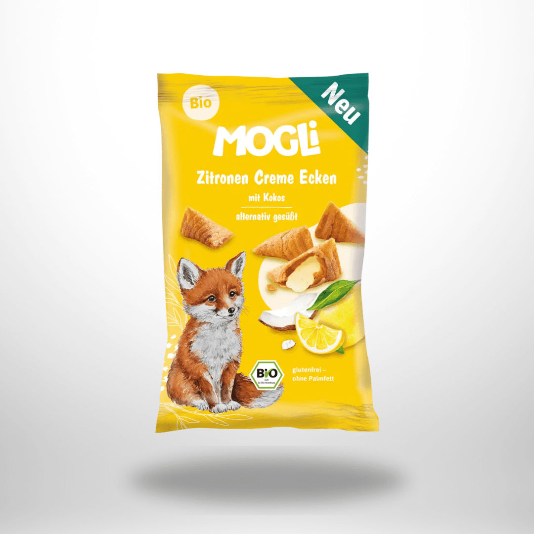 Mogli Zitronen Creme Ecken mit Kokos Bio