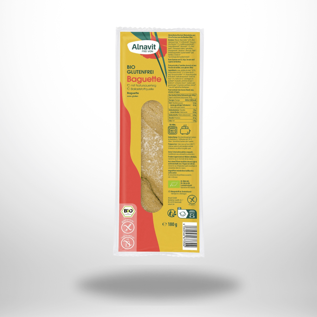 Alnavit Baguette Bio 180g