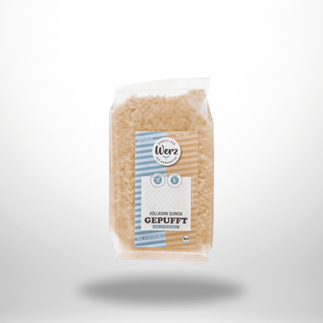 Werz Quinoa Vollkorn gepufft bio glutenfrei (125g)