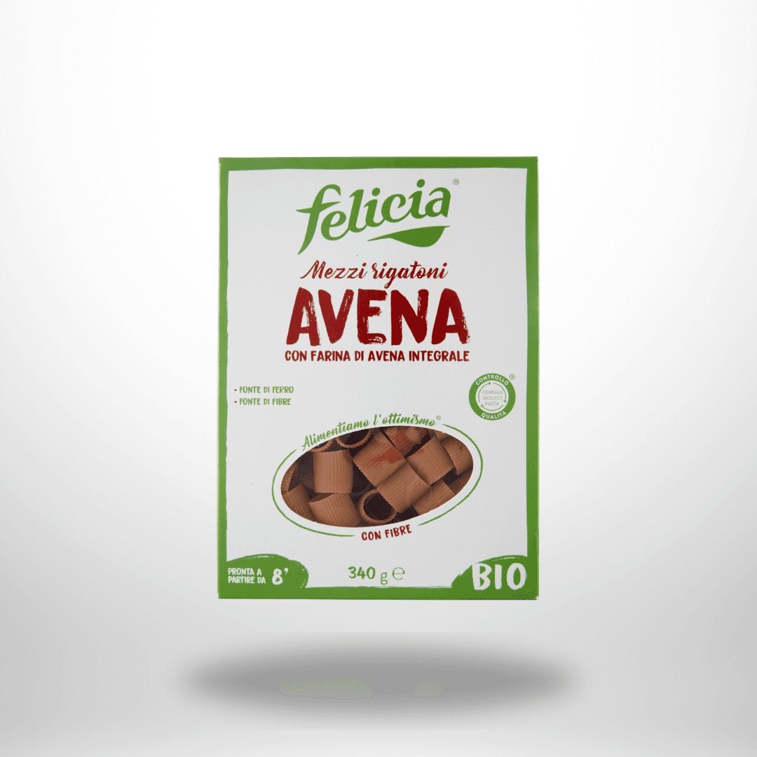 Felicia Mezzi Rigatoni Vollkorn Hafer 340g
