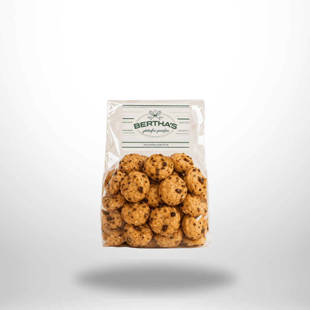 Bertha's Käsetaler mit getrockneten Tomaten und Parmesan 100g