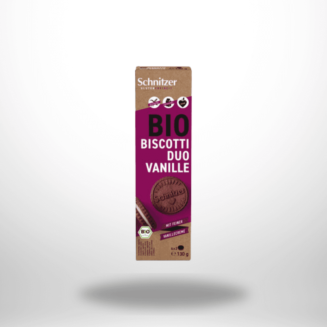 Schnitzer Bio Biscotti Duo Vanille 130g – Bild 1