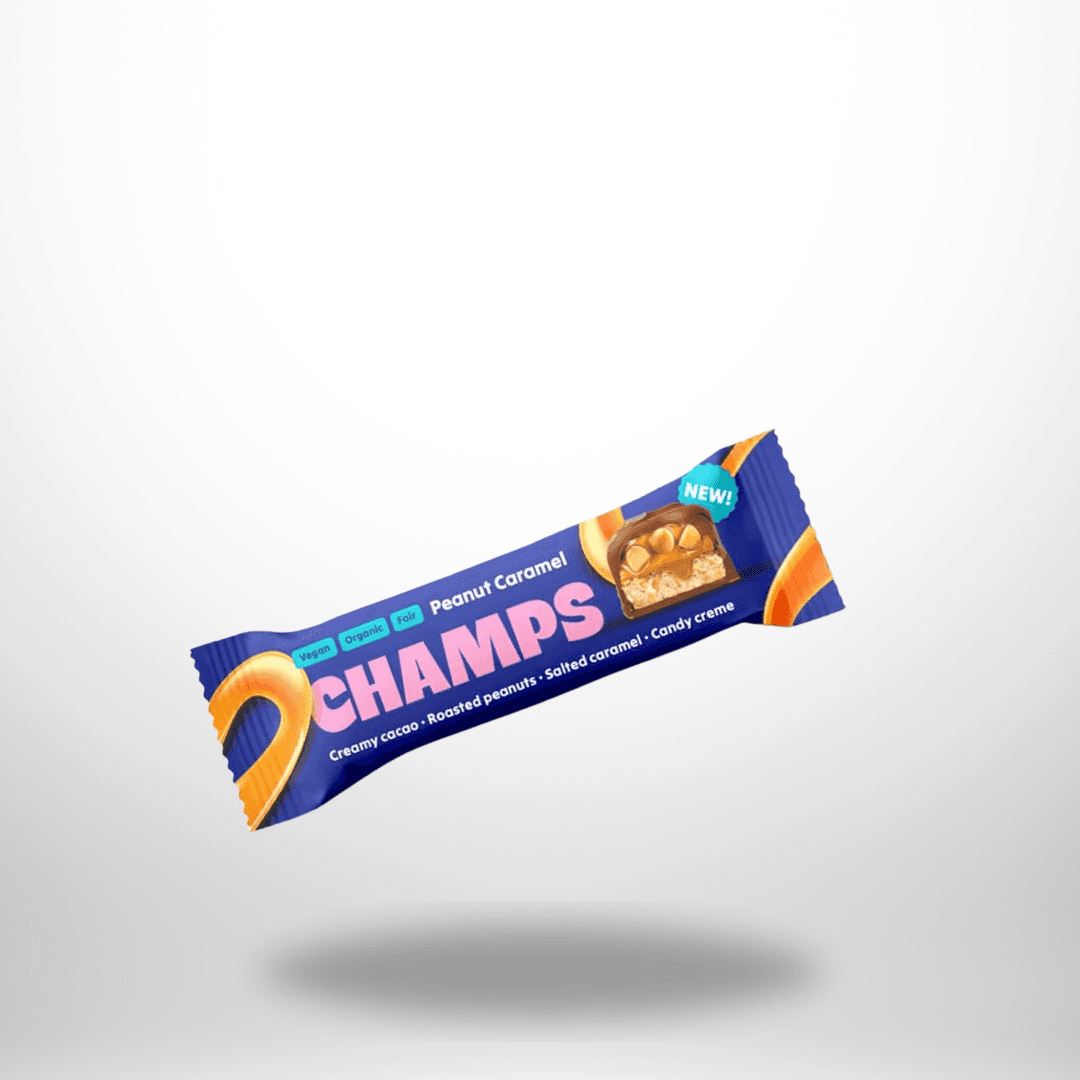 CHAMPS Erdnuss Karamell Riegel bio glutenfrei (45g)