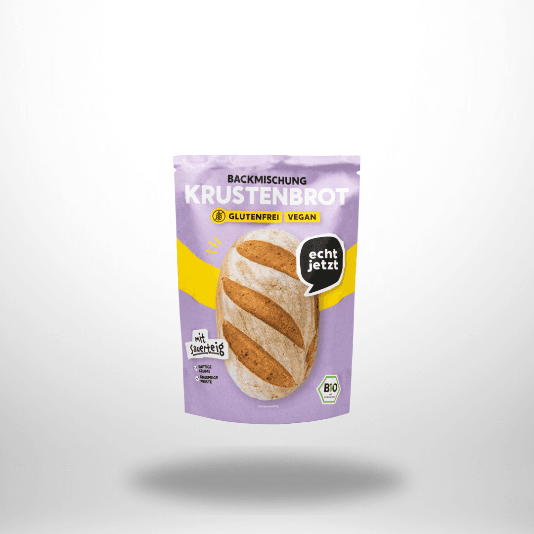 echt jetzt! Bio Krustenbrot Backmischung 500g