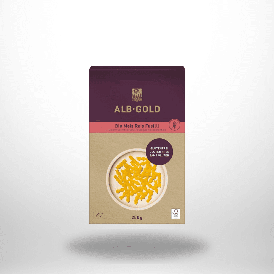 ALB-GOLD Mais Reis Fusilli bio glutenfrei (250g)
