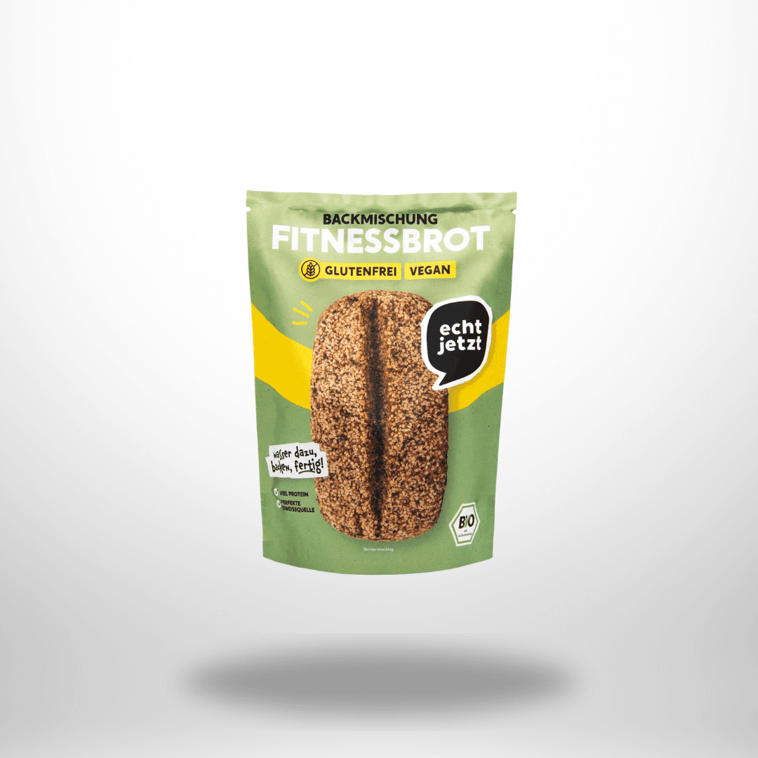 echt jetzt! Bio Fitnessbrot Backmischung glutenfrei 500g