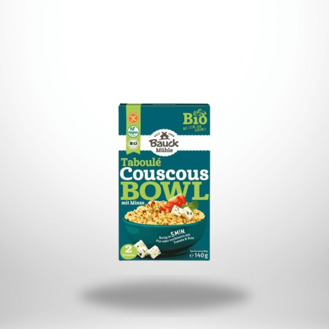 Bauck Taboulé Couscous Bowl mit Minze Fertigmischung bio glutenfrei (140g)