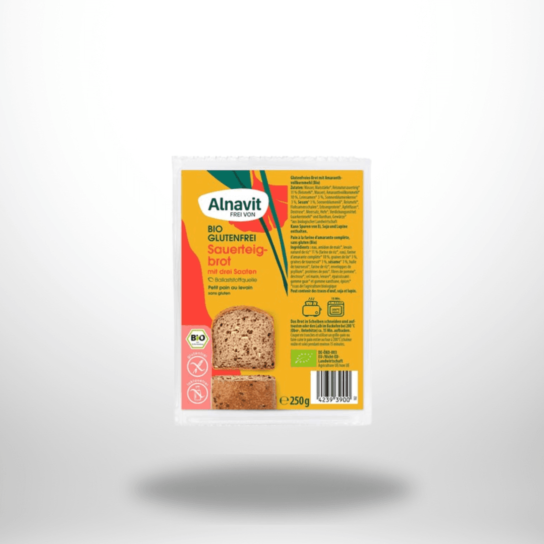 Alnavit Sauerteigbrot Bio glutenfrei 250g