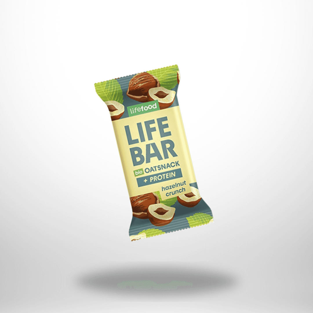 Lifebar OatSnack Protein Hazelnut Crunch Bio 40g