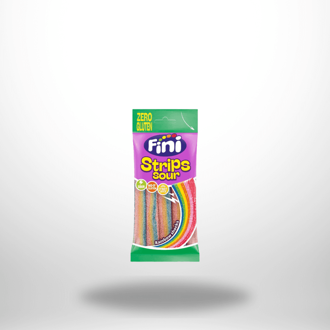 Fini Strips Sour Rainbow 75g – Bild 1